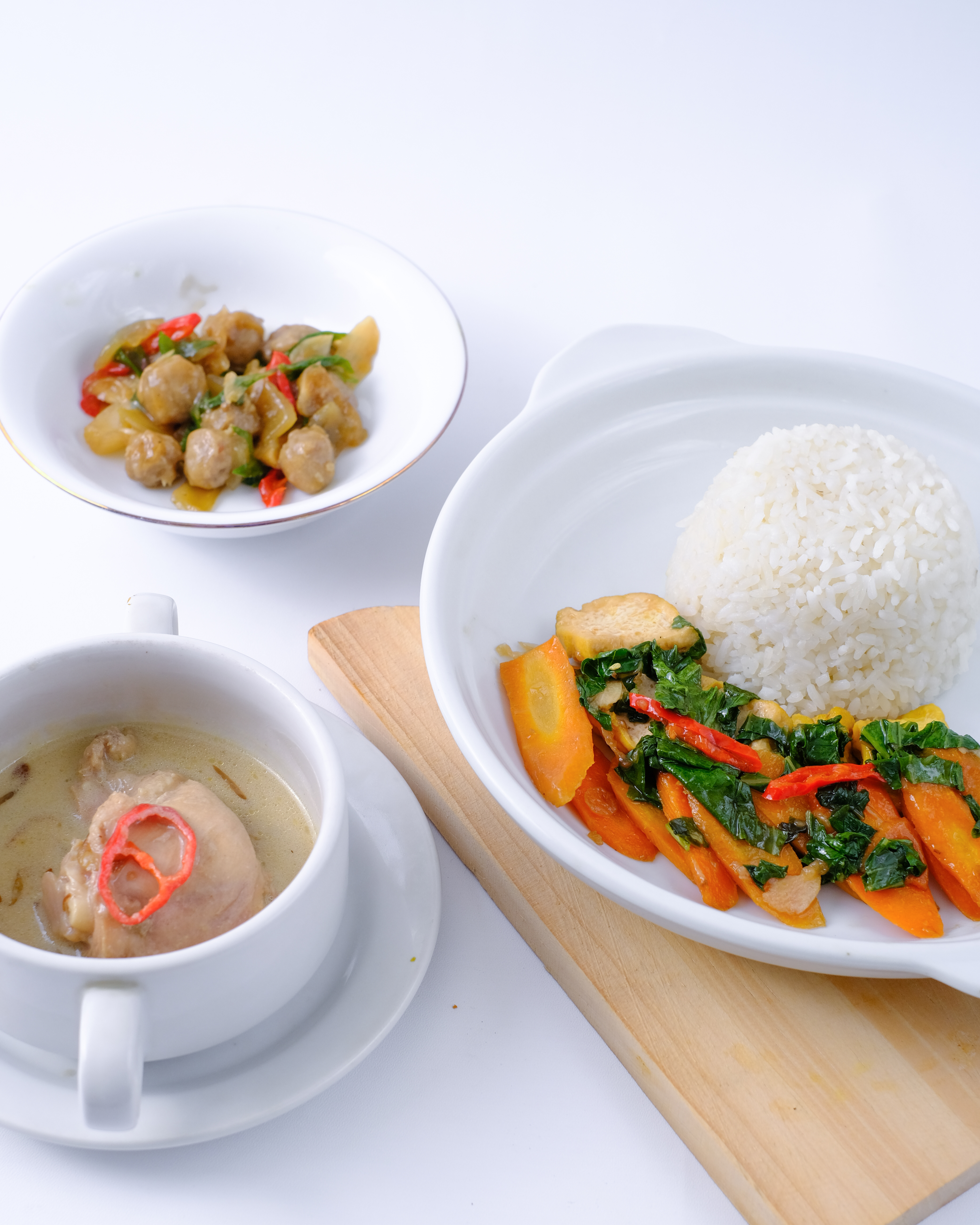 Opor Ayam Tumis Tahu